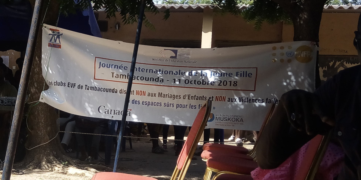 Tambacounda Journée internationale de la jeune fille